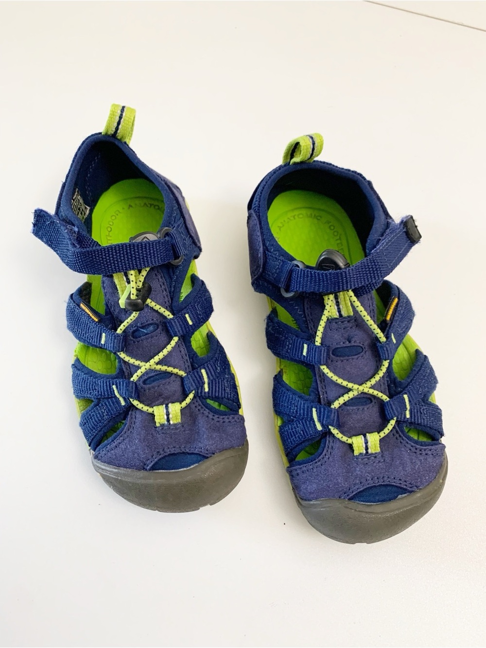 Keen Kids Seacamp 2 CNX Blue Green Outdoor Sandals ~ 13